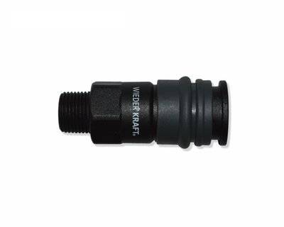 Wiederkraft Композитное пневматическое быстроразъемное соединение WIEDERKRAFT Wdk-820sm 