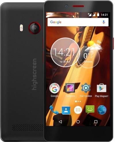 Highscreen Мобильные телефоны Highscreen Thunder (черный)