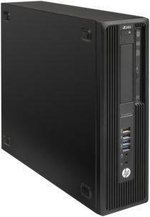 HP Рабочая станция HP Z240, Intel Xeon E3-1245 v6, DDR4 16Гб, 256Гб(SSD), Intel HD Graphics P630, DVD-RW, CR, Windows 10 Professional, черный [2wt96ea] 