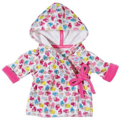 Zapf Creation Одежда для куклы Zapf Creation Baby born 822-463 Бэби Борн Одежда Халат с капюшоном 822-463