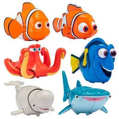 Finding Dory Фигурка Finding Dory 36400 В поисках Дори Функциональная фигурка 5-8 см (в ассортименте) 36400