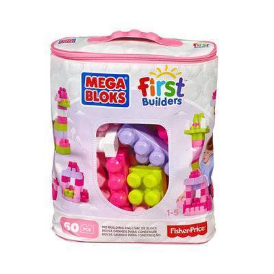 Mattel Mega Bloks Конструктор Mattel Mega Bloks DCH54 Мега Блокс Конструктор из 60 деталей DCH54