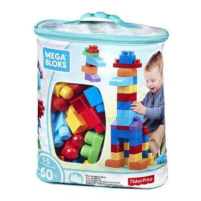 Mattel Mega Bloks Конструктор Mattel Mega Bloks DCH55 Мега Блокс Конструктор из 60 деталей DCH55