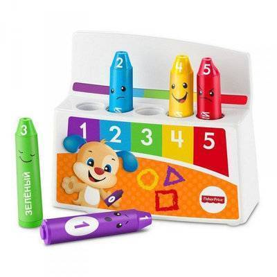 Mattel Fisher-Price Развивающие игрушки для малышей Mattel Fisher-Price FBP59 Фишер Прайс "Смейся и учись" Обучающие карандаши FBP59