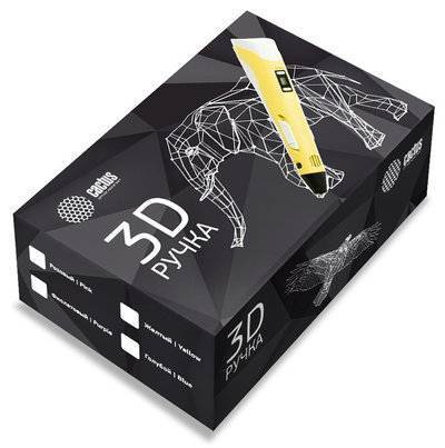 CACTUS Ручка 3D Cactus PLA ABS LCD Голубой CS-3D-PEN-A-BL