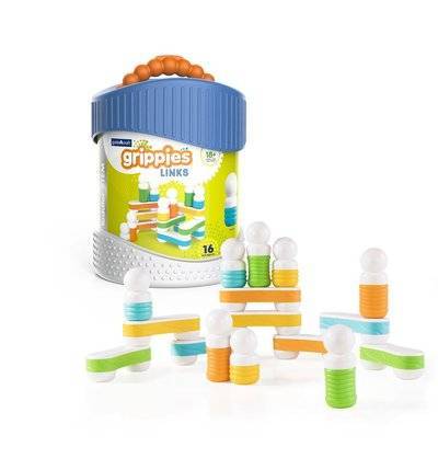 Guidecraft Магнитный конструктор Guidecraft Grippies Для малышей Better Builders Links G8317