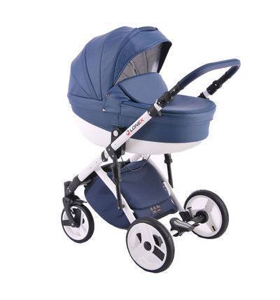 Lonex Коляска 2 в 1 Lonex Comfort Special Ecco, цвет: синий COM S-01