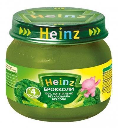 Heinz Пюре Heinz Брокколи, 80гр 4757