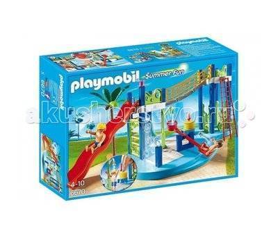 Playmobil Конструктор Playmobil Аквапарк: Игровая площадка 6670