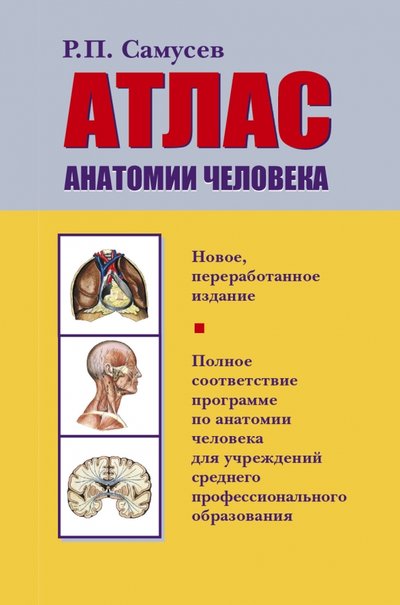 Книга: АСТ Атлас анатомии человека (Рудольф Павлович Самусев) 978-5-17-105568-4