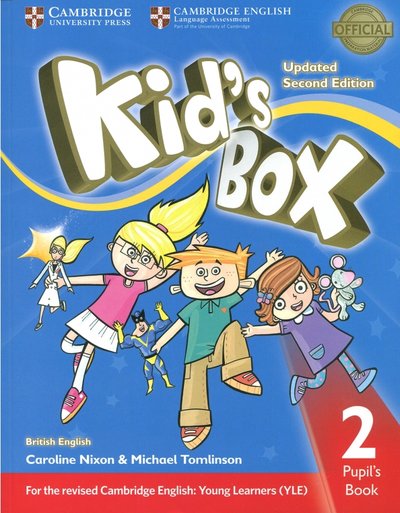 Книга: Cambridge University Press Kid's Box 2 комплект Pupil's book with CD + Activity book (Updated Second Edition) 978-1-316-62767-9