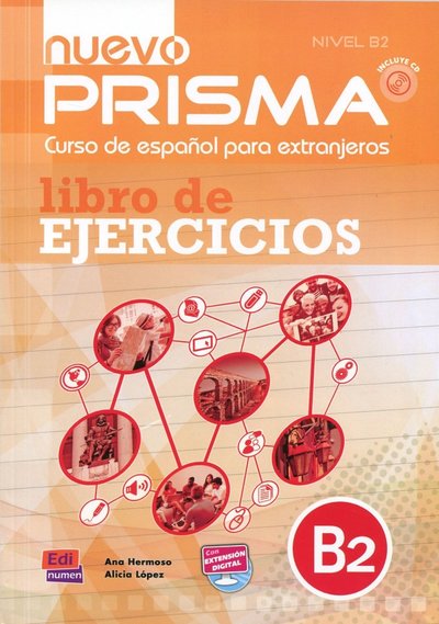 Книга: Edinumen Nuevo Prisma. Nivel B2. Libro de ejercicios (+CD) 978849848-643-8