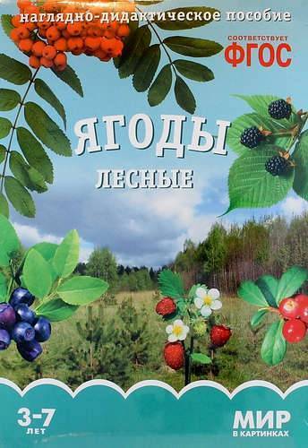 Книга: Мозаика kids Ягоды лесные. Наглядно-дидактическое пособие. 978-543-150-591-1