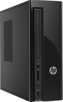 HP Компьютер HP 260-a119ur, Intel Celeron J3060, DDR3L 4Гб, 500Гб, Intel HD Graphics 400, DVD-RW, Windows 10, черный [1ev38ea] 