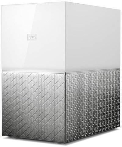 WD Сетевое хранилище WD My Cloud Home Duo , 4Тб WDBMUT0080JWT-EESN 