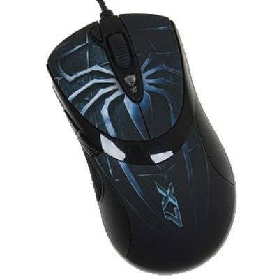 A4Tech Мышь проводная A4tech XL-747H Black 