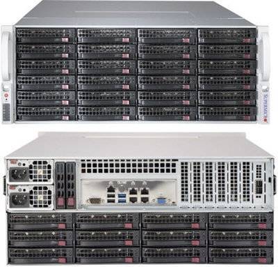 Supermicro Корпус SuperMicro 2x1280W черный CSE-847BE1C-R1K28LPB 