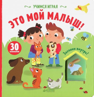 Книга: Clever Учимся играя. Это мой малыш! (Прасадам-Холлс С., Костамагна Б.) 978-5-00115-213-2