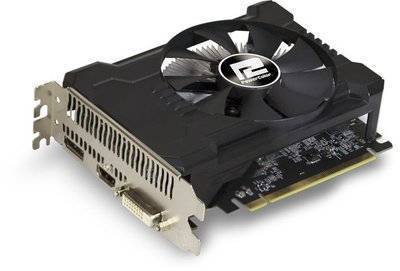 PowerColor Видеокарта POWERCOLOR AMD Radeon RX 550 , , 2Гб, GDDR5, OC, Ret AXRX 550 2GBD5-DHA/OC 