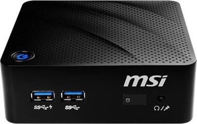 MSI Неттоп MSI Cubi N-054XRU, Intel Celeron N3060, DDR3 4Гб, 500Гб, Intel HD Graphics 400, noOS, черный [9s6-b12011-054] 
