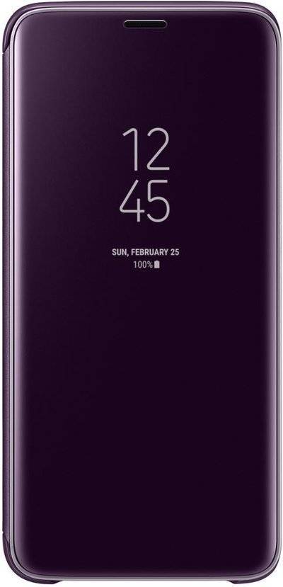 Samsung Чехол-книжка Samsung Clear View Standing EF-ZG960C для Galaxy S9 (фиолетовый) EF-ZG960CVEGRU