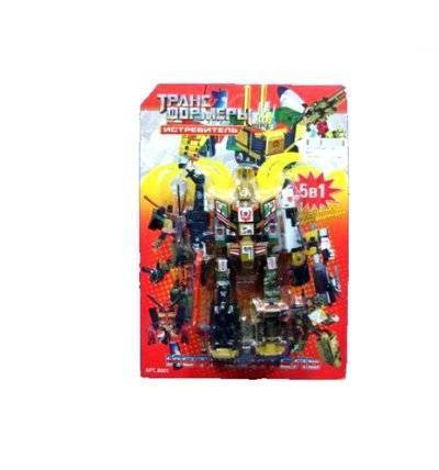 JOY TOY Робот-трансформер JOY TOY Трансформеры Истребитель 5 в 1 G017-H21047