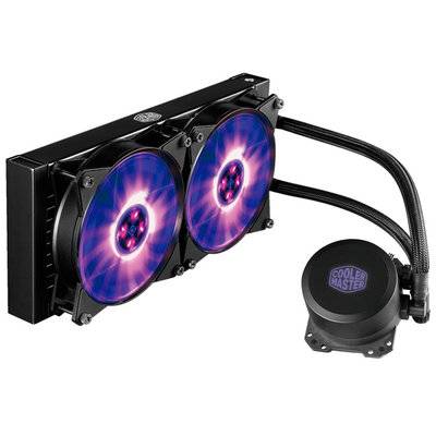 Cooler Master Кулер для процессора Cooler Master ML240L RGB (MLW-D24M-A20PC-R1) 