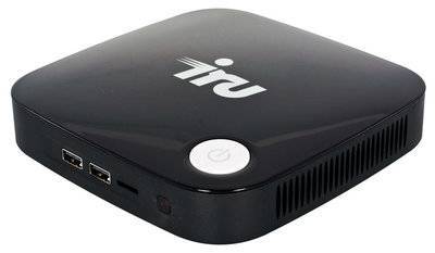 iRU Неттоп IRU 317, Intel Celeron J3160, DDR3L 4Гб, 60Гб(SSD), Intel HD Graphics 400, CR, Windows 10 Professional, черный [1033374] 
