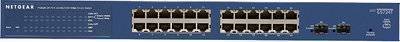 NETGEAR Коммутатор NETGEAR GS724T 24xGE, 2xGE SFP, управляемый L2 GS724T-400EUS 