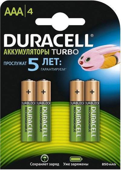 Duracell Аккумулятор Duracell Hr03-4bl Б0014861 Б0014861