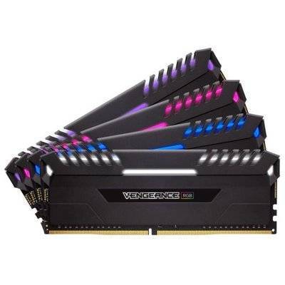 Corsair Память DDR4 4x16Gb 3000MHz Corsair RTL PC4-24000 CL15 DIMM 288-pin 1.2В kit CMR64GX4M4C3000C15 
