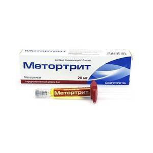 РОМФАРМ Метортрит раствор для инъекций 10 мг/мл 2 мл РОМФАРМ 