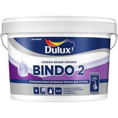 Dulux Краски для внутренних работ Dulux Краска DULUX BINDO 2 10 Л 