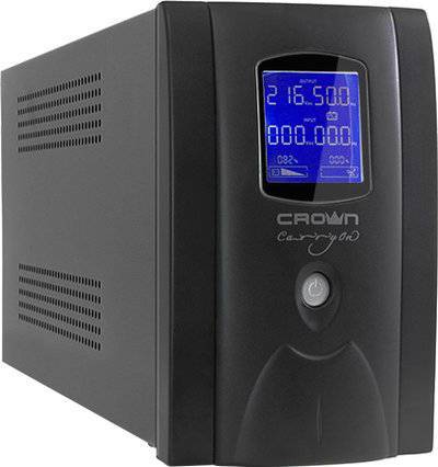 Crown Micro Источник бесперебойного питания CROWN MICRO CMU-SP1200EURO LCD USB CM000001872