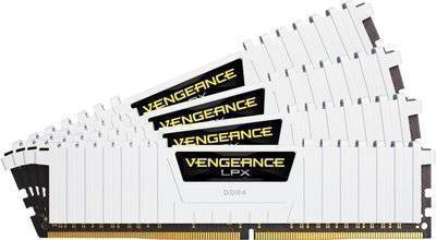 Corsair Модуль памяти CORSAIR Vengeance LPX DDR4 - 4x 8Гб 2666, DIMM, Ret CMK32GX4M4A2666C16W 