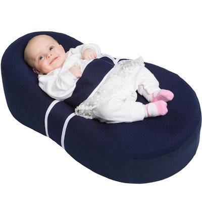 Dolce Bambino Комплект матрас-кокон + наволочка Dolce Bambino Cocon Plus синий D01.030/020-01