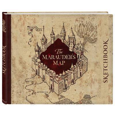 Книга: Бомбора Скетчбук. Гарри Поттер. Карта мародеров 978-5-04-090877-6
