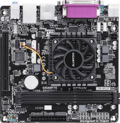 Gigabyte Материнская плата GIGABYTE , mini-ITX, Ret GA-E3000N 