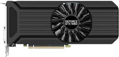 Palit Видеокарты Palit GeForce GTX 1060 1506Mhz PCI-E 3.0 3072Mb 8000Mhz 192 bit DVI HDMI HDCP StormX NE51060015F9-1061F