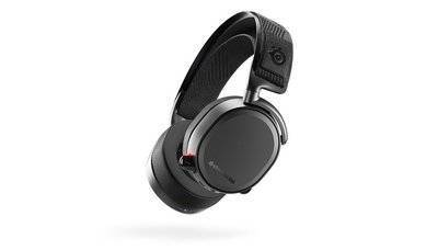 SteelSeries Наушники с микрофоном STEELSERIES Arctis Pro Wireless, мониторы, bluetooth, черный [61473] 61473
