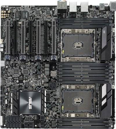 ASUS Материнская Плата Asus WS C621E SAGE Soc-3647 iC621 eATX 12xDDR4 10xSATA3 i210AT 2хGgbEth Ret [90sw0020-m0eay0] 90SW0020-M0EAY0