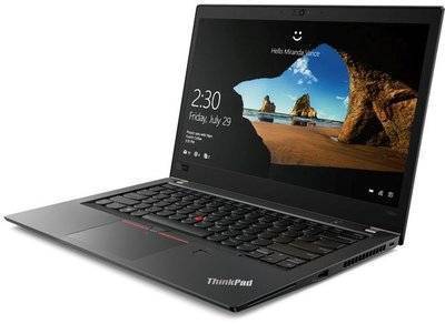 Lenovo Ноутбук LENOVO ThinkPad T480s, 14", Intel Core i5 8250U 1.6ГГц, 8Гб, 256Гб SSD, Intel UHD Graphics 620, Windows 10 Professional, , черный 20L7001SRT 
