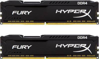 Kingston Kingston HyperX Fury Black 16Gb (2x8Gb) DDR4 DIMM (HX432C18FB2K2/16) HX432C18FB2K2/16