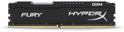 Kingston Модуль памяти KINGSTON HyperX FURY Black DDR4 - 16Гб 2666, DIMM, Ret HX426C16FB/16 