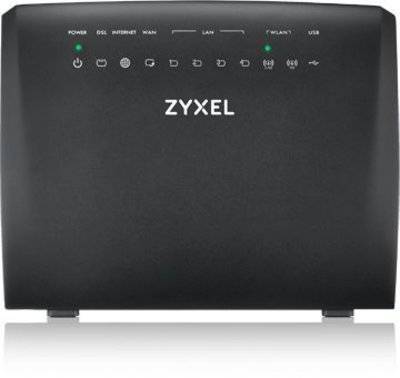 Zyxel Беспроводной роутер ZYXEL VMG3925-B10B, ADSL 2/2+, черный [vmg3925-b10b-eu03v1f] VMG3925-B10B-EU03V1F