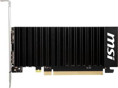 MSI Видеокарта MSI nVidia GeForce GT 1030 , , 2Гб, DDR4, Low Profile, OC, Ret GT 1030 2GHD4 LP OC 