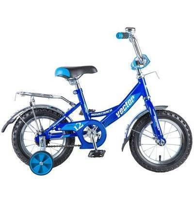 NOVATRACK Велосипед Novatrack Vector 12 (2018), цвет: синий 123VECTOR.BL8