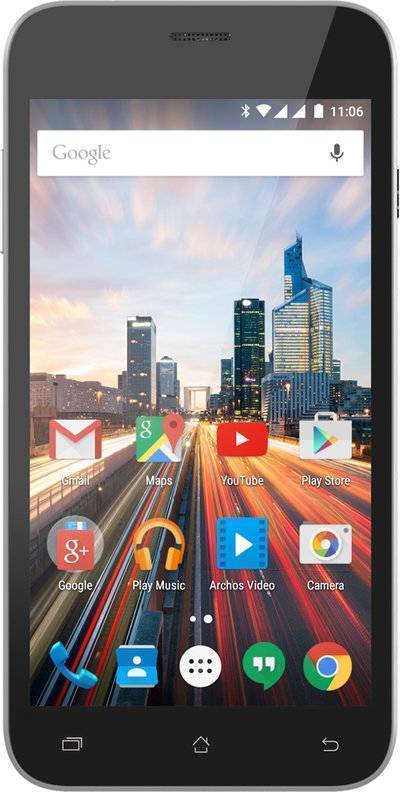 Archos Смартфон Archos 50 Helium Plus Dual Sim LTE Black 