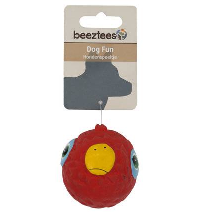 BEEZTEES Игрушка для собак Beeztees Мяч с мордочкой животных, , 7см 16291