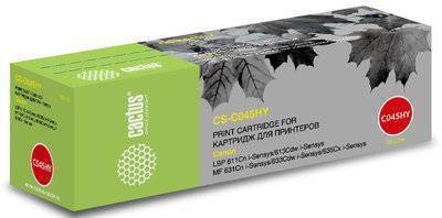 CACTUS картридж CACTUS желтый CS-C045HY 